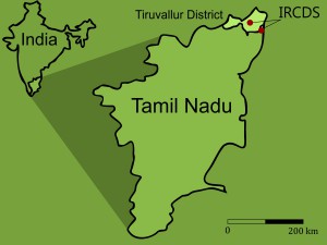 map Tamil Nadu